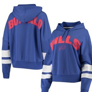 Buffalo Bills Junk Food Sideline Stripe Hoodie